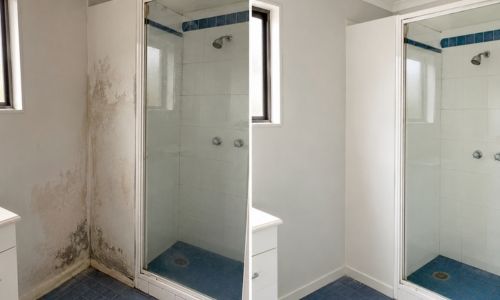 Leaking shower confirmed and re-sealed