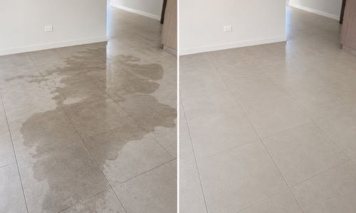 Under-slab pipe leak located behind a high water bill